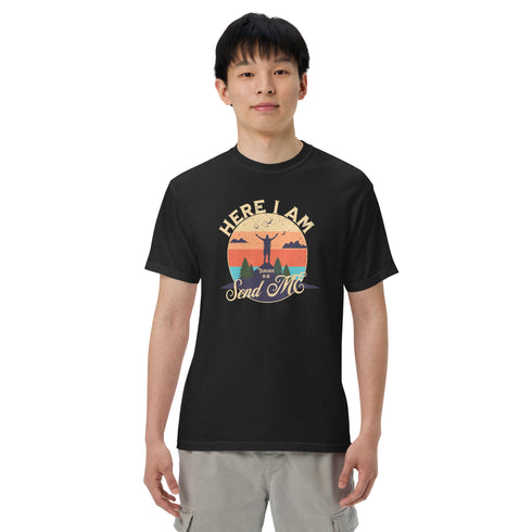 Here I am Send ME Christian Bible Verse T-Shirt